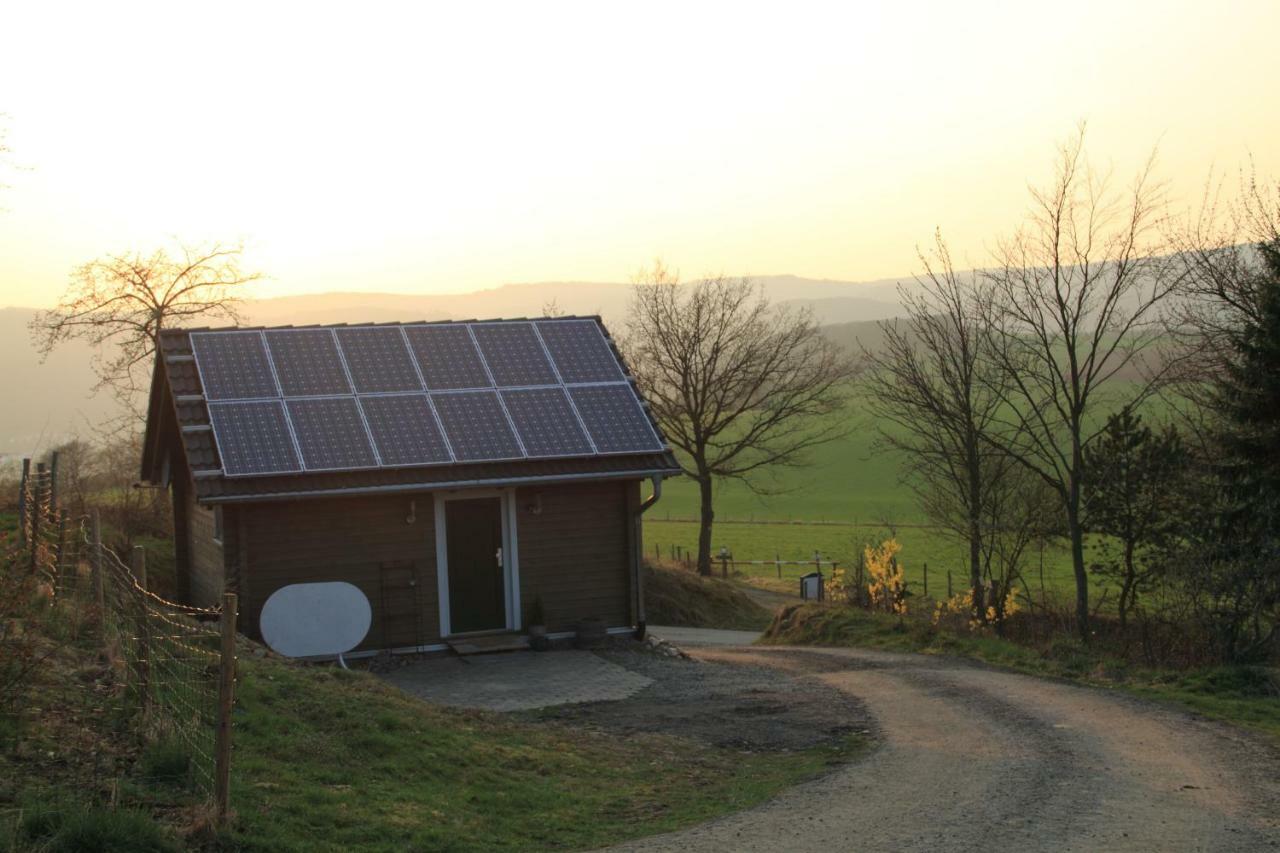 Hof Marienberg, 56340 Osterspai, Deutschland Wanderhutte Exteriör bild